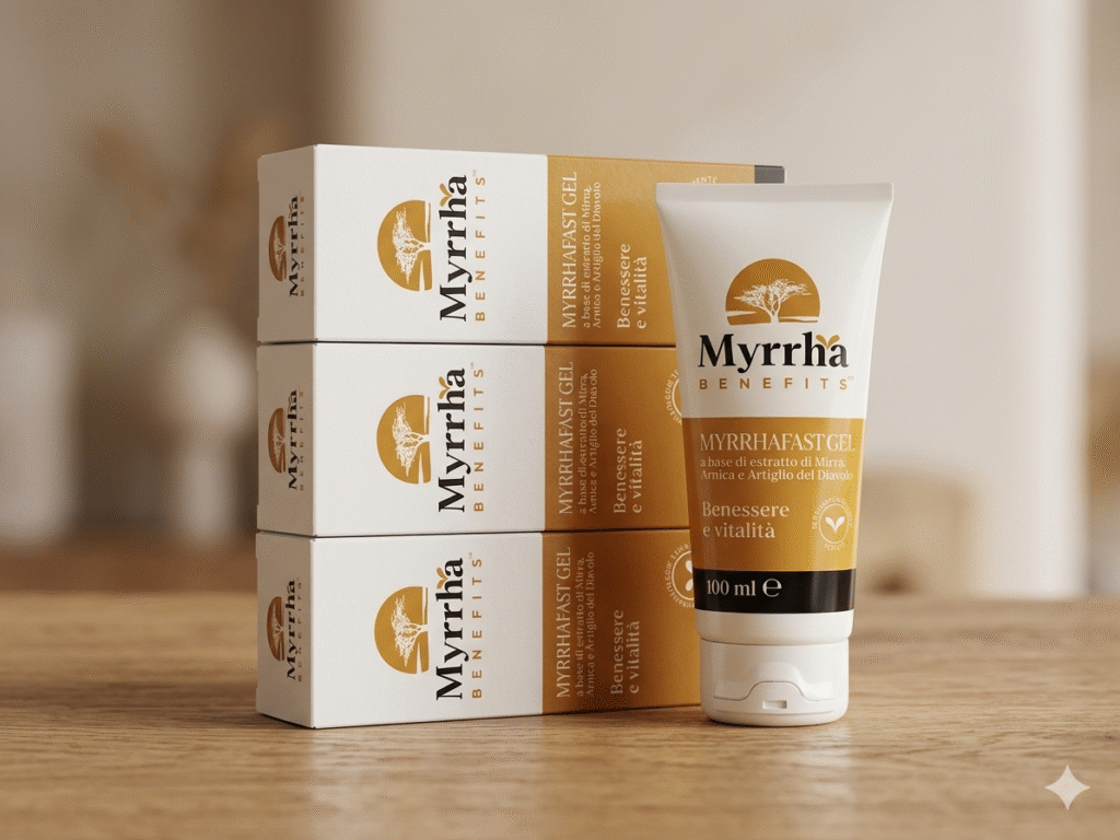 3x Myrrhafast Gel Formato risparmio -30%